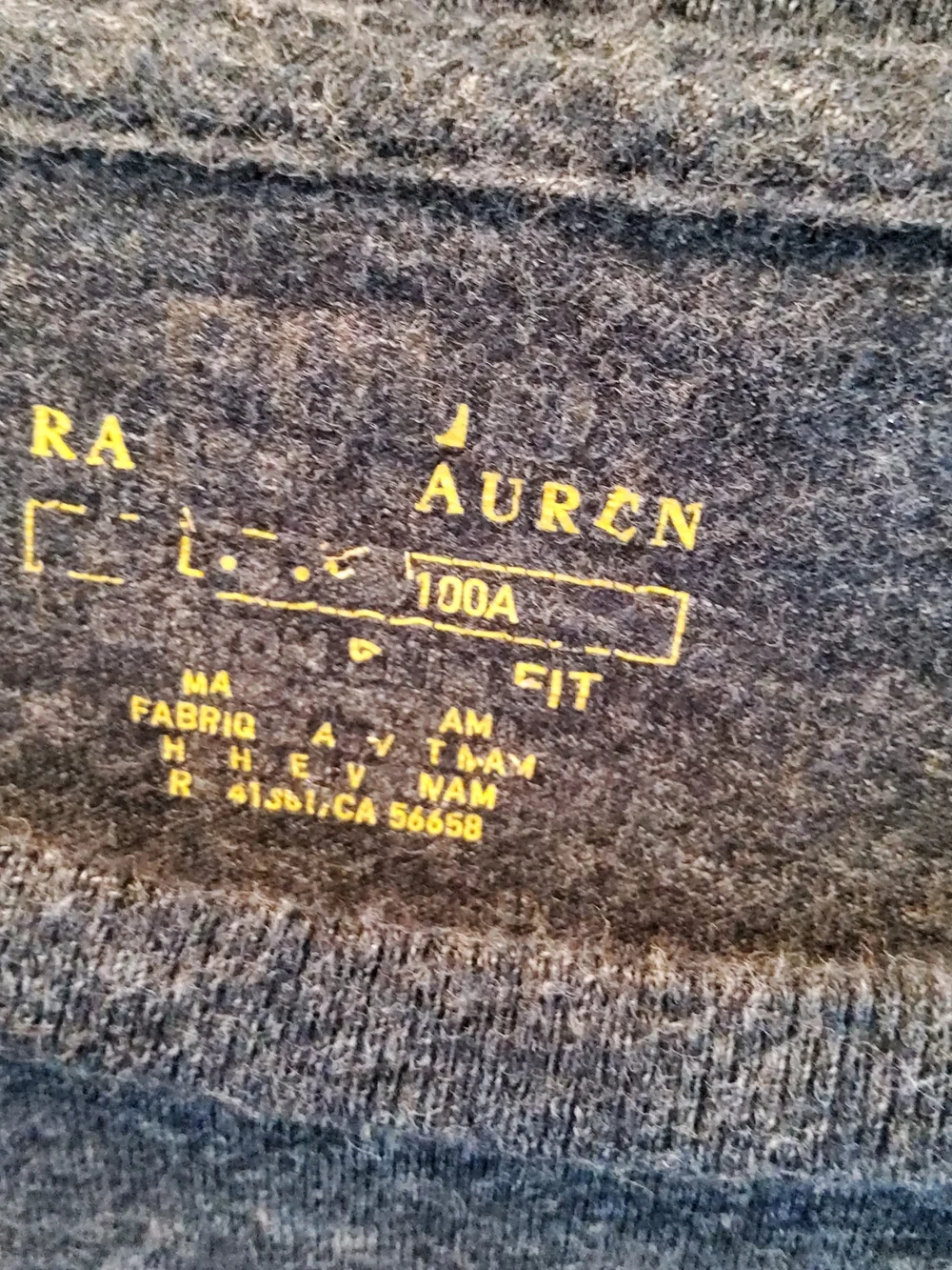 Polo by Ralph Lauren Men's Navy Long-Sleeve Crewneck Shirt